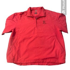 Nike Golf men’s short sleeve wind breaker large